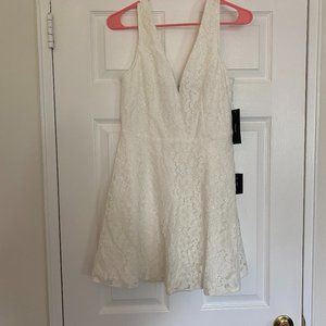Lulu's White Lace Dress